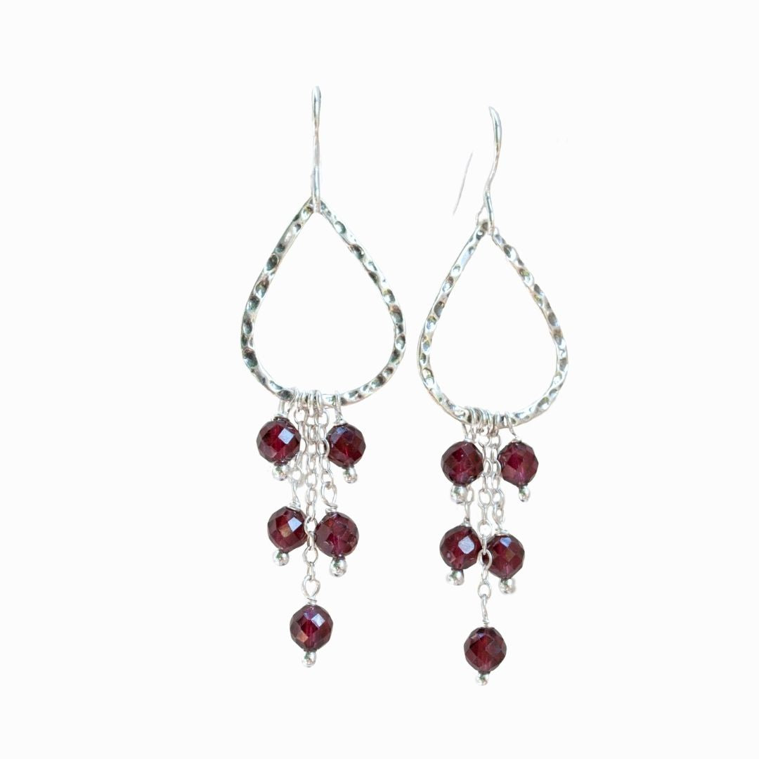 Grazioso Garnet Earrings