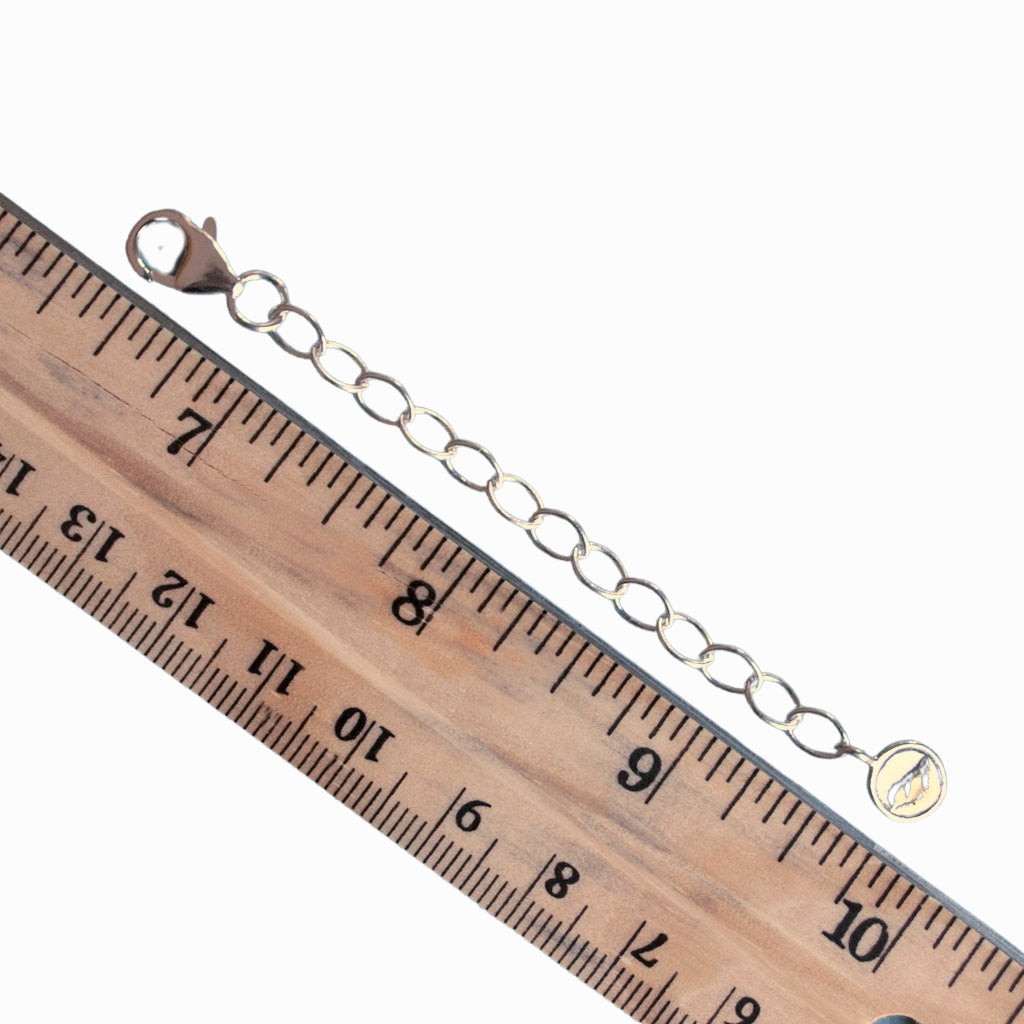 .925 sterling silver chain necklace extender