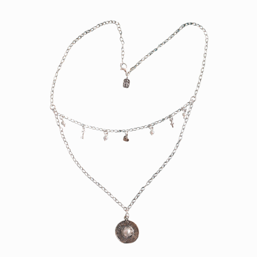Tiered Pearl Necklace – RockHill Designs