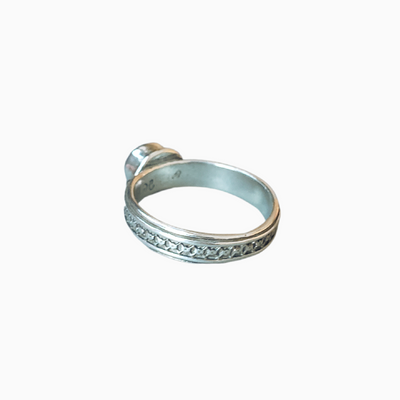 Dotted Pearl Ring