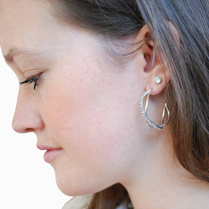 A close-up image of a woman&