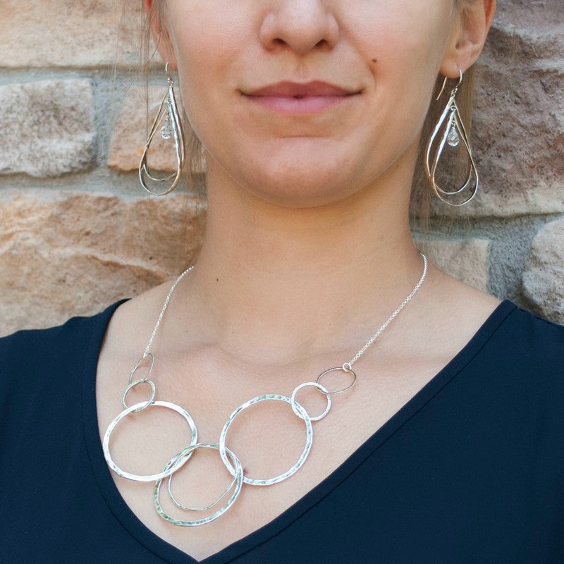 Silver Brio Earrings