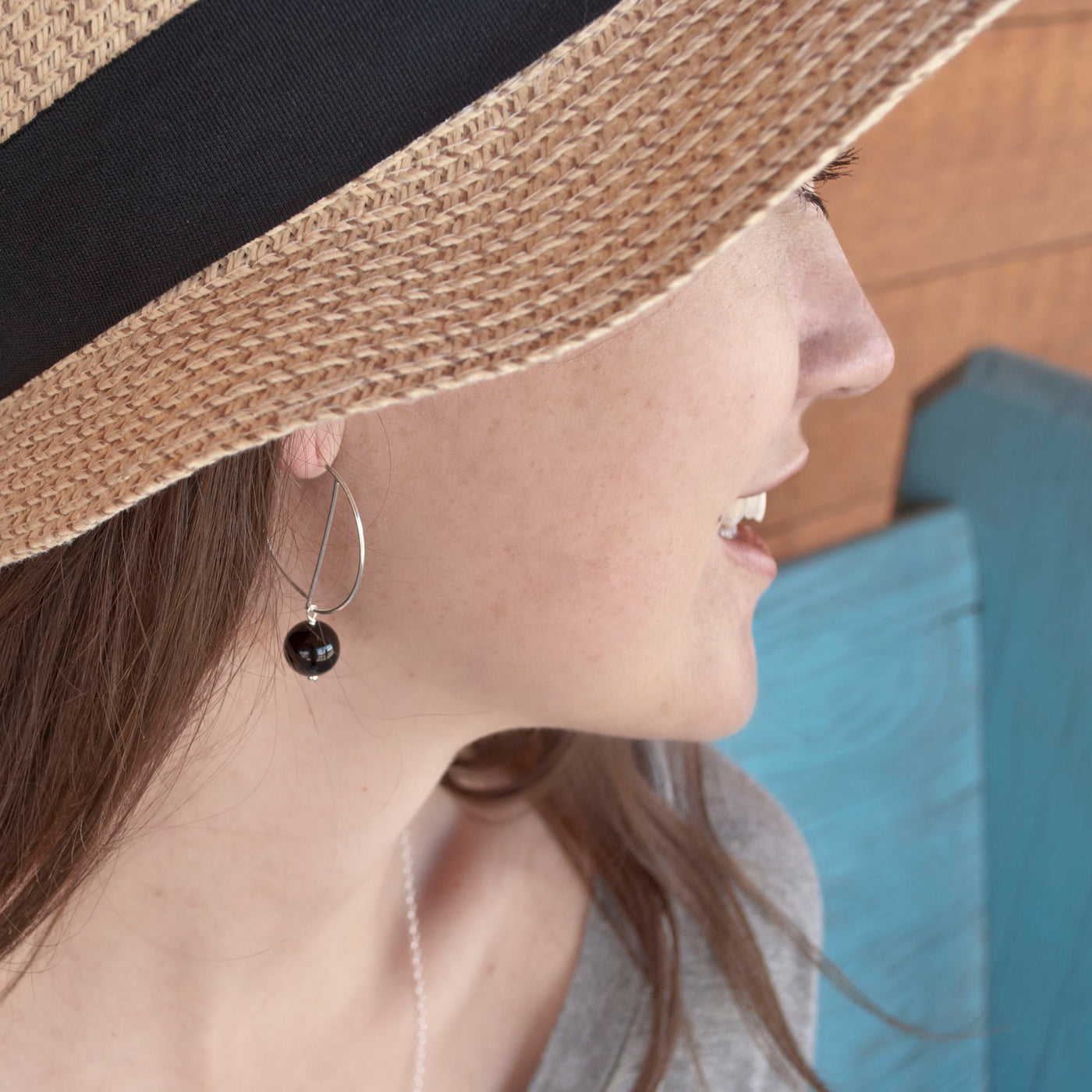 Modern Agate Earrings
